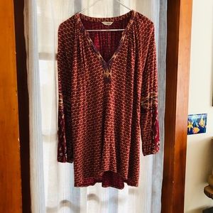 Lucky Brand Women’s Boho Blouse XL